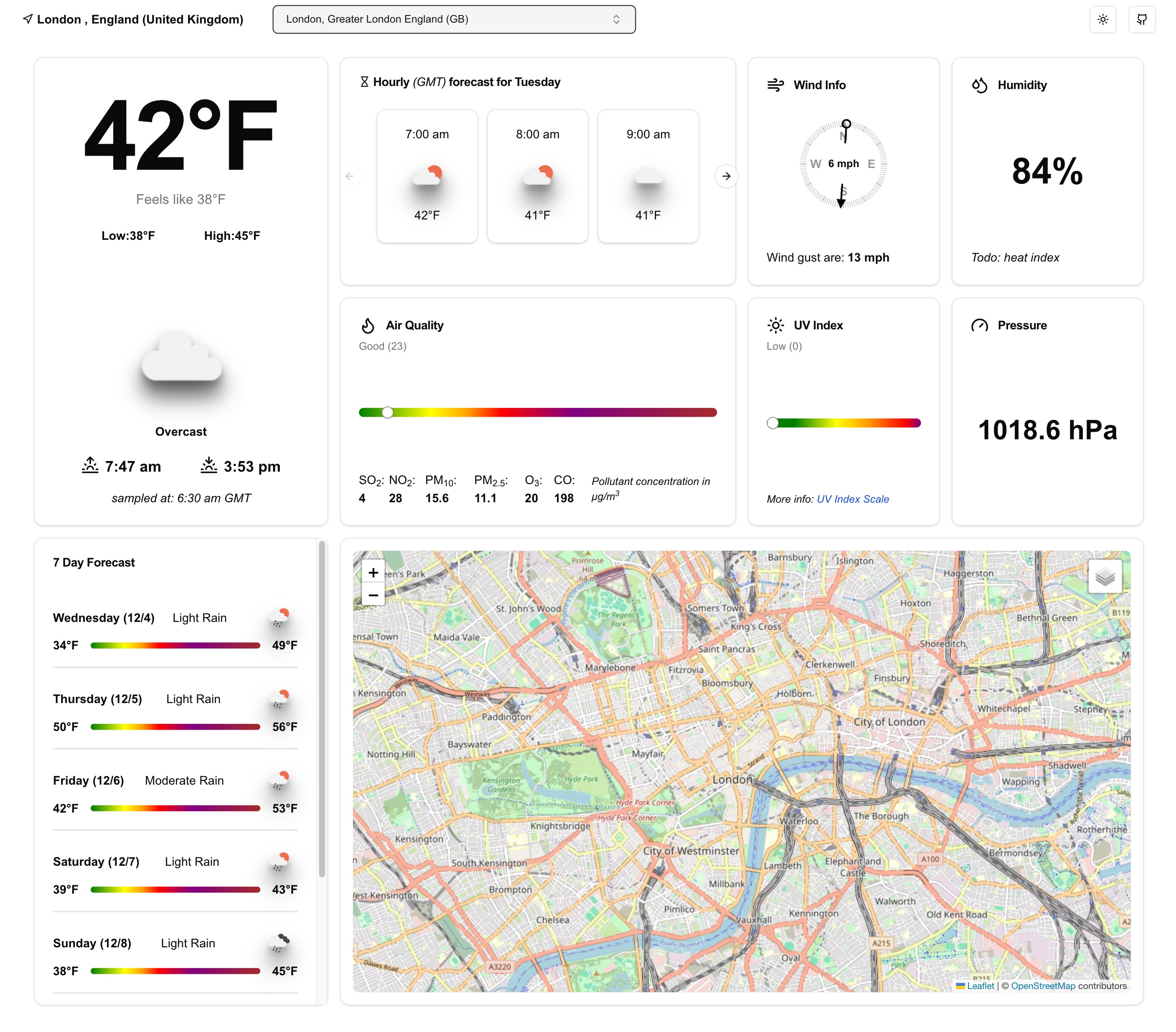 NPGenX Weather App